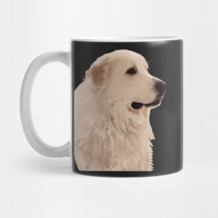 Great White Pyrenees Dog Mug